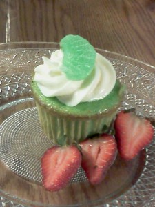 tasteandc.biz Key Lime Cup Cake  