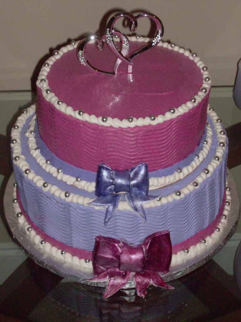 tasteandc.biz Butter cream wedding cake 