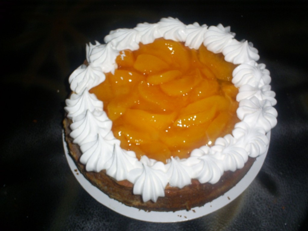 tasteandc.biz Peach Cobbler Cheesecake 