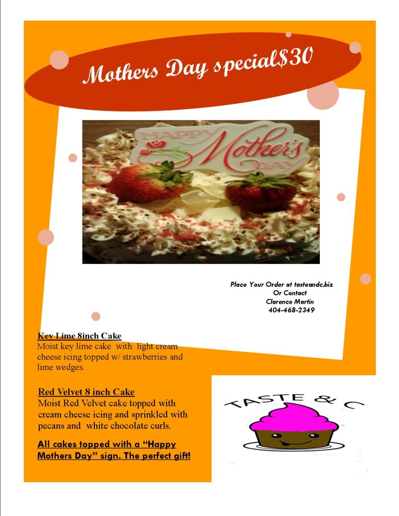 tasteandc.biz Mothers Day special $30!  